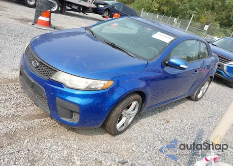 2010 Kia Forte Koup Ex from USA, damaged, VIN KNAFU6A28A5182887